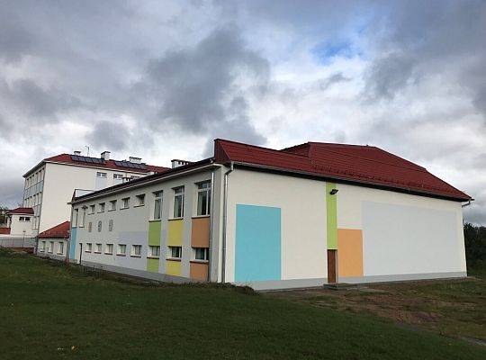 Termomodernizacja Szkoły i Przedszkola w Łebieniu