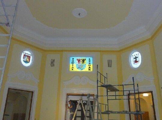 Sala Rajców - Zabytkowe pomieszczenie Urzędu Miasta Lębork