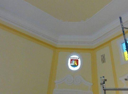 Sala Rajców - Zabytkowe pomieszczenie Urzędu Miasta Lębork