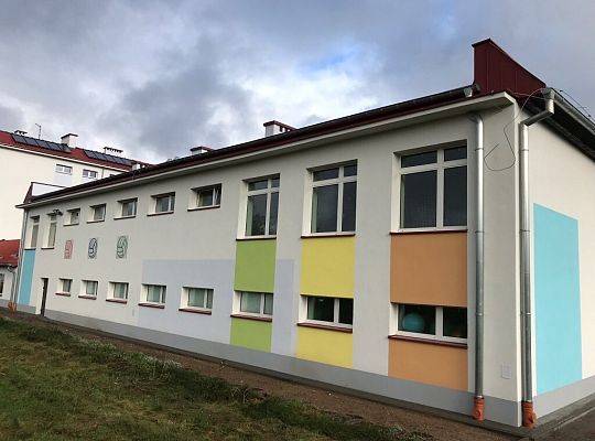 Termomodernizacja Szkoły i Przedszkola w Łebieniu