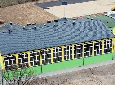 Sala gimnastyczna Gogolewo gmina Dębnica Kaszubska