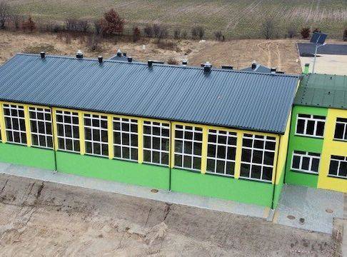 Sala gimnastyczna Gogolewo gmina Dębnica Kaszubska