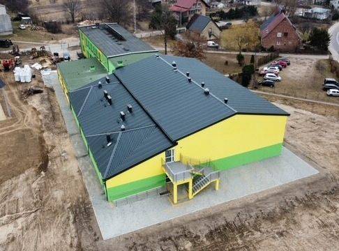 Sala gimnastyczna Gogolewo gmina Dębnica Kaszubska