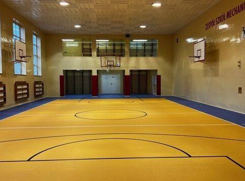 ZSMI Lębork sala gimnastyczna