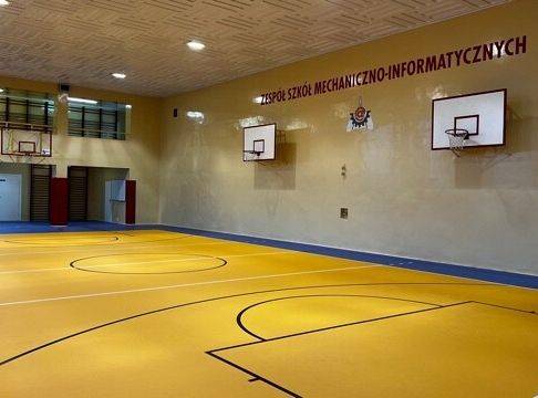 ZSMI Lębork sala gimnastyczna