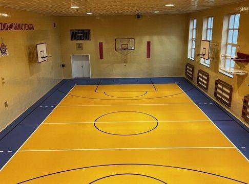 ZSMI Lębork sala gimnastyczna