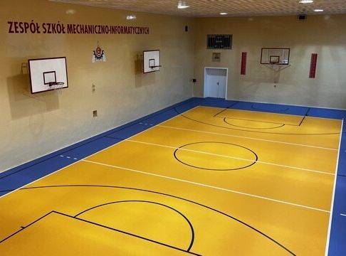 ZSMI Lębork sala gimnastyczna
