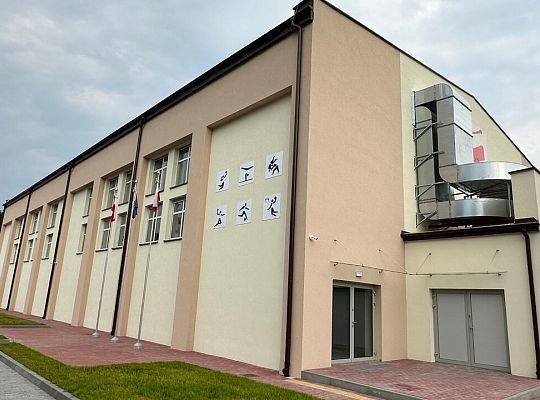 Kwakowo gmina Kobylnica budowa Sali Gimnastycznej