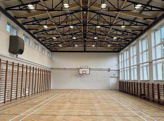 Słonowice gmina Kobylnica remont Sali Gimnastycznej