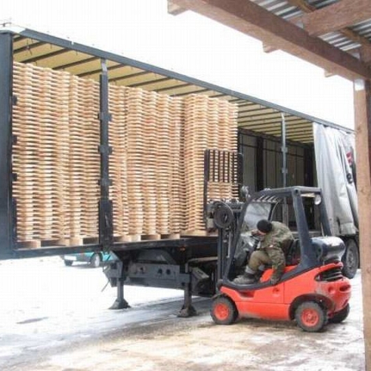 Grafika Nowoczesna linia produkcyjna drewna średniowymiarowego