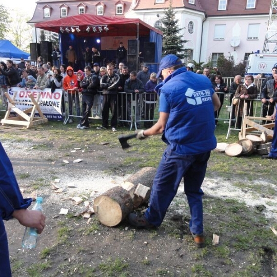 Grafika Trzykrotny Mistrz Powiatu Lęborskiego w Turnieju Drwali