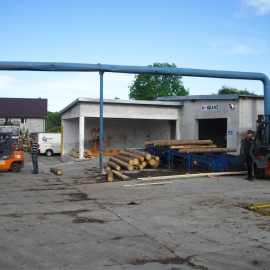 Grafika Tartak Wilkowo nowoczesne urządzenia